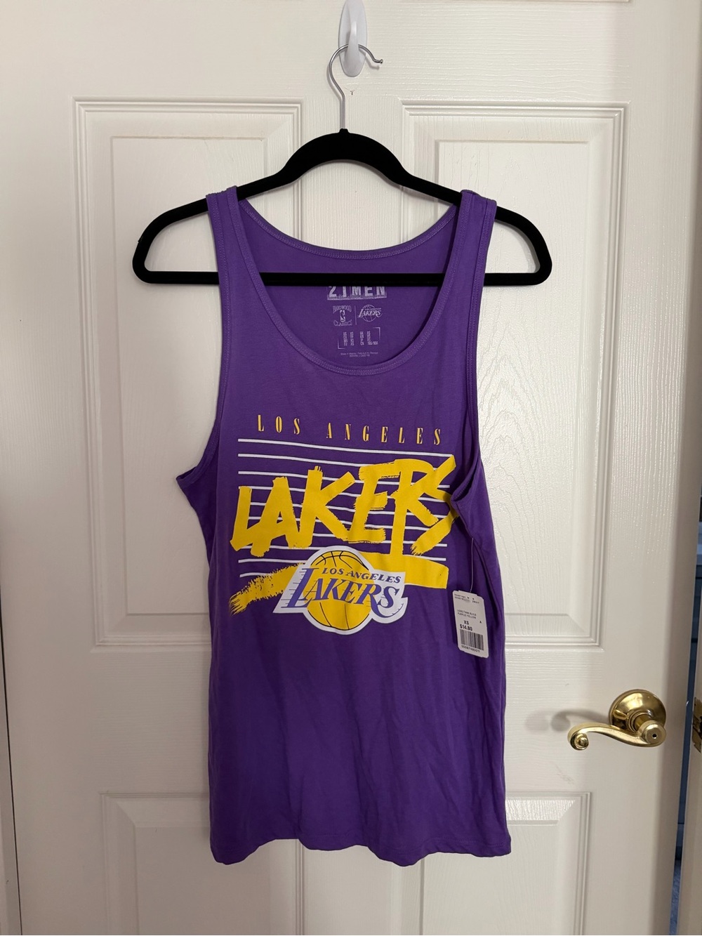 New Los Angeles Lakers Purple Tank Top Unisex